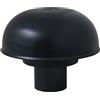 First Plast CDVM32A Cappello di Ventilazione Testa Esalatore con rete, Ardesia, diametro interno 32 mm