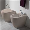 CERAMICA FLAMINIA Sanitari filo muro Flaminia Link Plus ARGILLA vaso Goclean bidet e coprivaso slim rallentato