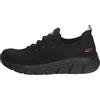 Skechers Bobs B Flex Color Connect, Sneaker Donna, Black Engineered Knit Trim, 36.5 EU
