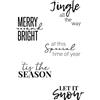Sizzix Timbri trasparenti Sizzix 5PK Festive Sentiments #2 da Olivia Rose | 664938 | Capitolo 3 2022
