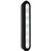 BRILONER - Luce LED a pressione con timer, luce sottopensile, luce per mobile, autoadesiva, nera