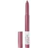Maybelline New York Rossetto Matita SuperStay Ink Crayon, Colore Matte a Lunga Tenuta, Stay Exceptional (25),