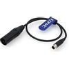 Eonvic Mini 4 pin XLR femmina a 4 pin XLR cavo di alimentazione per Alphatron EVF, TV Logic Monitor