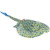 Wild Republic Cuddlekins Raggio Macinato Blu, Peluche Di Animali, 30 cm, Peluche Per Neonati, Peluche Per Regalo Di Compleanno Imbottitura Realizzata Partendo Da Bottiglie Riciclate