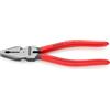 KNIPEX Pinza universale tipo forte in confezione Self-service rivestiti in resina sintetica 180 mm, 02 01 180 SB