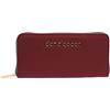 DON ALGODON Portafoglio Silvia, Portamonete Donna, Da Con Porta Carte Bordeaux, 20x2x10 cm