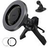 ESR HaloLock Supporto Magnetico per Telefono da Auto, Supporto auto per magsafe, Compatibile con iPhone 17/17 Air/17 Pro/17 Pro Max e iPhone 16/15, Google Pixel 10, S25, Non supporta la ricarica, Nero