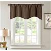 Decorazione Finestra Moderna Achim Home Furnishings Claire, Finestra In Una Borsa 6 Pezzi Tende Oscuranti