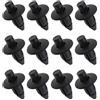 Be In Your Mind 50 Pz Veicolo Paraurti Minigonna Laterale Davanzali Trim Clip di Plastica Push-Tipo Rivetti Elementi di Fissaggio 96057846 Adatto 7mm Foro di Plastica Nera