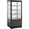 Amitek Armadio Refrigerato ventilato\espositore bibite Modello AK78EBN Porta a vetro