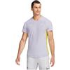 Nike Court Dri Fit Advantage Rafa Short Sleeve T-shirt Viola S Uomo