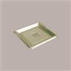LUCGEL SRL Vassoio Quadrato Mono Porzione Piccoli Dolci Dessert Medorino 9,5x9,5 cm Alcas 100 pezzi