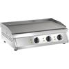 Fry Top da banco. Kw. 9.00 - Piano di cottura LISCIO 83,5x40