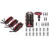 Amazon Basics Set di chiavi a brugola richiudibili, con misure in millimetri/pollici/Torx & Set di chiave a cricchetto e cacciavite magnetici con impugnatura a T, confezione da 27 pezzi