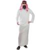 Foxxeo Costume Sceicco Arabo Arabo Costume Arabo Costume da sceicco, Taglia: XXL