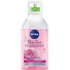 Nivea Acqua Micellare Bifase Con Olio E Acqua Di Rose Bio 400ml Per Trucco Waterproof