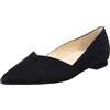 HÖGL Anytime, Ballerine Donna, Nero, 34.5 EU X-Larga