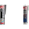 Fischer ASP Grigio, Adesivo sigillante tenace e resistente per giunti a pavimento & DEC Cemento Espresso, Sigillante per la Riparazione e Riempimento di Crepe Giunti Interni ed Esterni