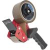 RAPESCO 1683 Dispenser Nastro Adesivo da Imballaggio 960 e 1 Rotolo | Include 1 Rotolo di Nastro Marrone da 50 Micron, Protezione Antibatterica Germ-Savvy