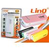 Linq Mobile Power Bank 6000 mAh per iPhone Samsung Galaxy e Note Nokia HTC Smartphone iPod Fotocamere Tablet PSP (Nero)