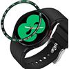 AISPORTS Anello per Lunetta Compatibile con Samsung Galaxy Watch 4 Classic 46mm Anello per Lunetta Cover Ghiera in Metallo in Acciaio Inossidabile Protettiva per Samsung Galaxy Watch 4 Classic 46mm