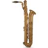 GEWA Roy Benson Eb-Baritone Saxophone BS-302 (design ergonomico RND con arco a S, corpo e chiavi in ottone pregiato, bocchino Ernst Schreiber incluso, custodia rettangolare facile da trasportare con ruote)