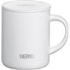 THERMOS Longlife - Tazza da 0,35 l, in acciaio inox, con coperchio o sottobicchiere, in acciaio inox, per mantenere le bevande calde o fredde più a lungo, lavabile in lavastoviglie, senza BPA