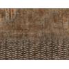 Rasch 429770 - Carta da parati fotografica in tessuto non tessuto, effetto metallo, 3,00 m x 4,00 m, colore: Marrone ruggine
