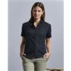 Russell Collection Abbigliamento personalizzate. Camicetta maniche corte Russell Collection Sleeves - Russell Collection personalizzate o neutre