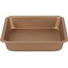 Russell Hobbs RH02148GEU7 Opulenza Teglia da forno quadrata, acciaio al carbonio vassoio, superficie antiaderente, facile pulizia, design oro, Perfetto per crostate, brownies e altro ancora, 22.5 cm