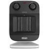 De'Longhi DeLonghi Bend Line HFX60C20 - Termoventilatore, Nero/Grigio
