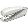 Leitz Cucitrice da Ufficio, Capacità fino a 30 Fogli, Bianco (Ghiaccio), Design Ergonomico in Metallo, Include Punti, Gamma Style, Box, 55620004