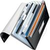Leitz Archivio a soffietto WOW A4 PP, Nero