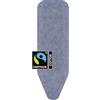 Brabantia Ironing Board Cover B 124x38 cm - Denim Blue | 100% Cotton Top Layer with 8mm Foam Padding for Size B Ironing Boards | Durable, Washable, and Easy to Install