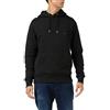 Tommy Hilfiger Felpa Uomo 1985 con Cappuccio, Nero (Black), S