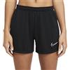 Nike Women's Academy 21 Short Pantaloncini, Ossidiana/Bianco/Bianco/Bianco, XXS Donna