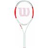 Wilson Six.One Lite 102 Racchetta da Tennis per Giocatori Ambiziosi, Unisex Adulto, Rosso/Grigio, L2