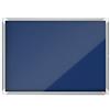 Nobo Bacheca in Feltro con Serratura, 8 x A4, Gamma Premium Plus, Blu, 1915327