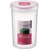 LocknLock Lock & Lock, Contenitore Rotondo, Plastica Trasparente, 1.3 L
