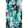 Homemania EXFAB191-60X100CM Tappeto Stampato Blue Jungle 1 Per Salotto, Sala, Camera Da Letto, Cameretta Stampa, Moderno, Multicolore, in Poliestere, Cotone, 60x100 cm