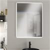 Baikal Specchio da bagno LED 60 x 80 cm Perimetrale