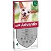 Elanco ADVANTIX CANI XS 4KG 0,4 ml 6 PIPETTE - SCORTA