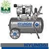 Hyundai Compressore elettrico silenziato senza olio 50 lt motore 1 HP KWU750-50L
