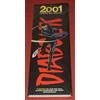 (PRL) DIABOLIK 2001 CALENDARIO KALENDAR CALENDRIER COLLEZIONE EROE MASCHERATO