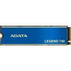 ADATA LEGEND 740 PCIe Gen3 x4 M.2 2280 Unità allo stato solido SSD 250GB, NVMe 1.3, PC Gaming, Fino a 2500 MB/s, 3D NAND, LDPC, Crittografia AES a 256 bit