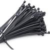 MgcTolBox Fascette Plastica Nere 250 pezzi, Fascette Elettricista 300 x 4.8mm Multiuso Fascette per Cavi Autobloccanti