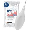 ORAL-PREVENT DR. THOMSEN 25 pezzi: ORAL PREVENT Spazzolini interdentali - pulizia dei denti per le lacune - spazzolino interdentale dei denti - prevenzione tartaro/carie - Bianco - 0,45 mm - ISO 1