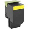 LEXMARK Toner giallo compatibile con Lexmark 80C2HY0 (802HY)