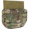 IDOGEAR Tattico Dump Pouch Sacchetto di Goccia per JPC CPC AVS Maglia Gancio e Anello Attaccato (Coyote Brown)