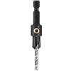 Trend Snappy svasatore 9,5mm in metallo duro (TCT) con punta regolabile HSS 4mm, accessorio a cambio rapido, SNAP/CS/4MMTC